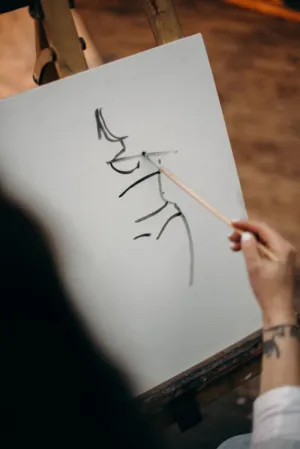 Sketching On Canvas