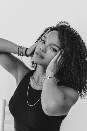 Black And White Portrait