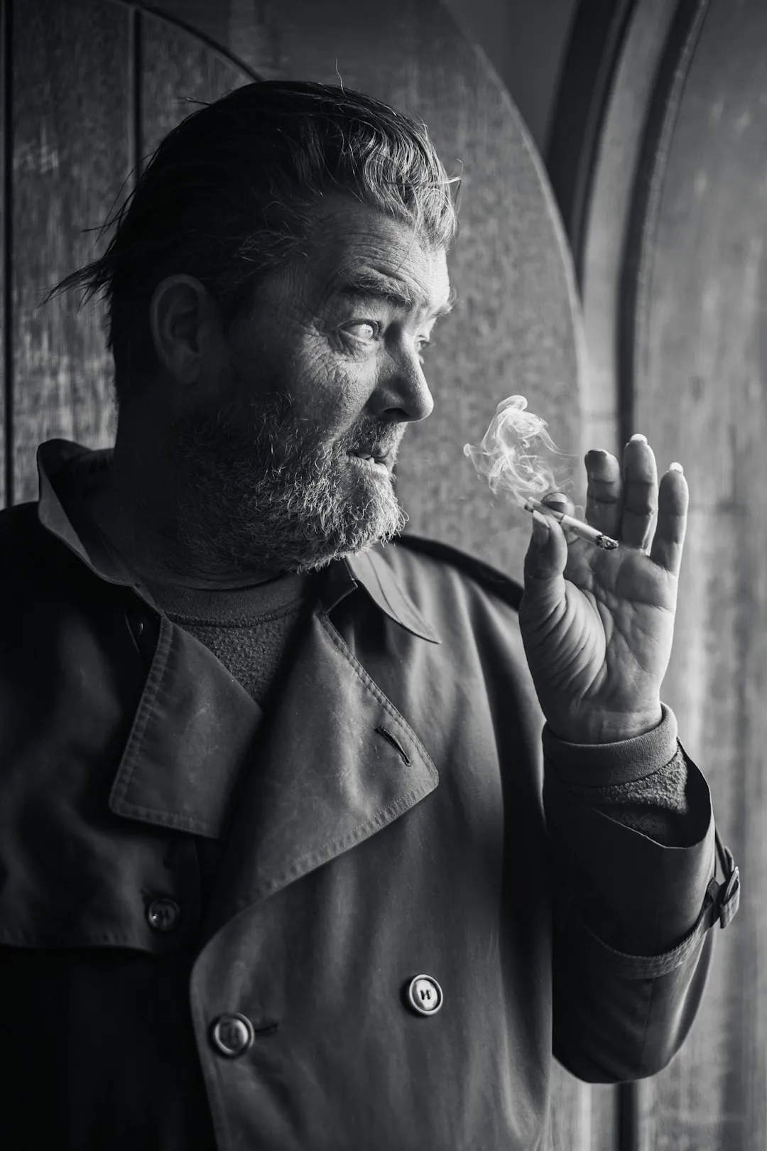 Man With Cigarette