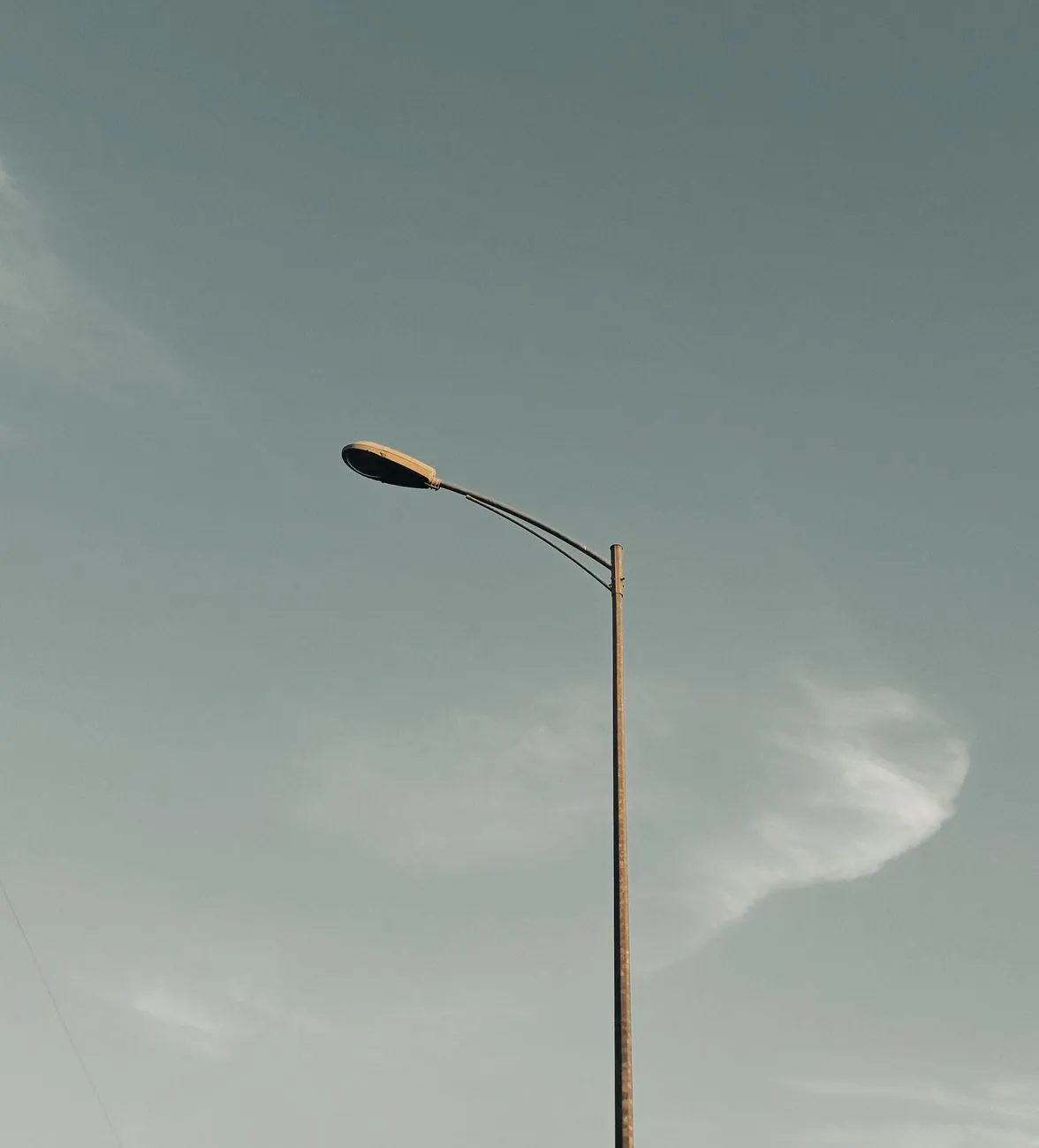 Street Lamp Against Sky