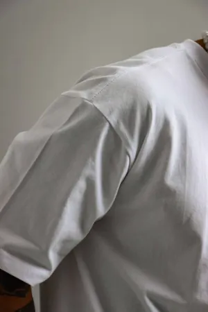 White T-Shirt Close-Up