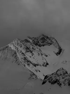 Snowy Mountain Peak