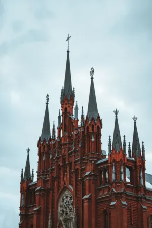 Red Gothic Cathedral