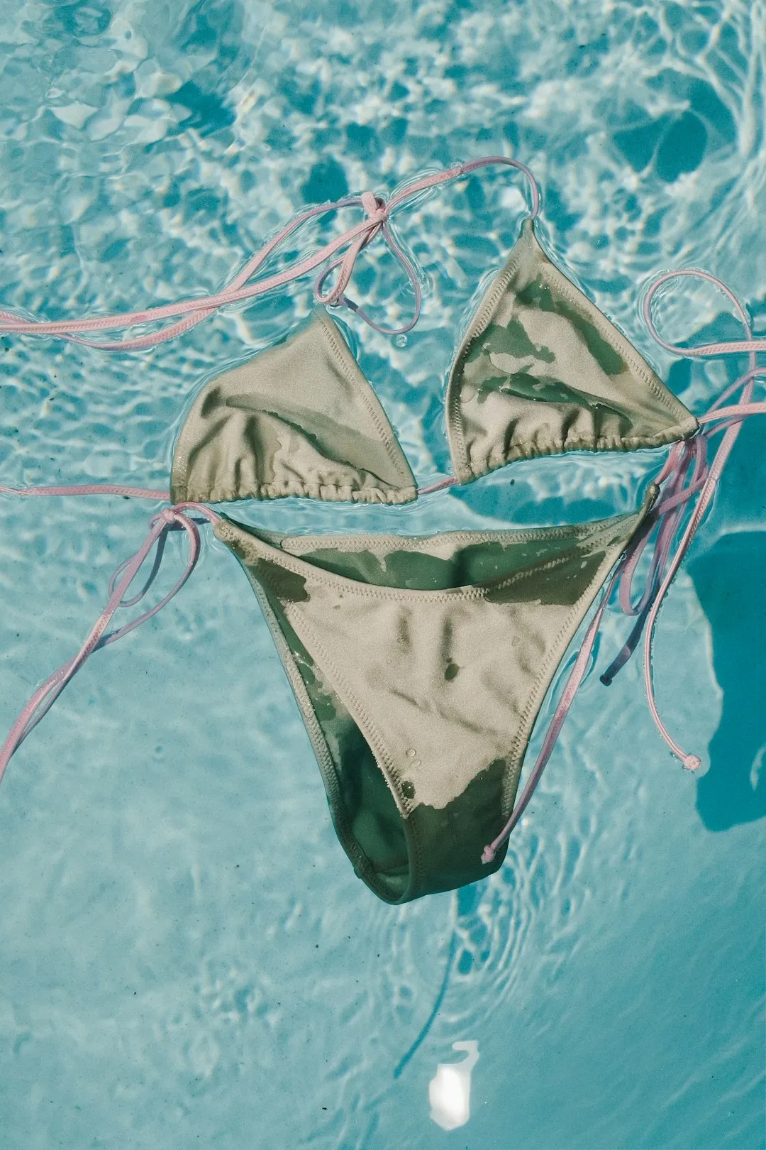 Bikini Floating In Water