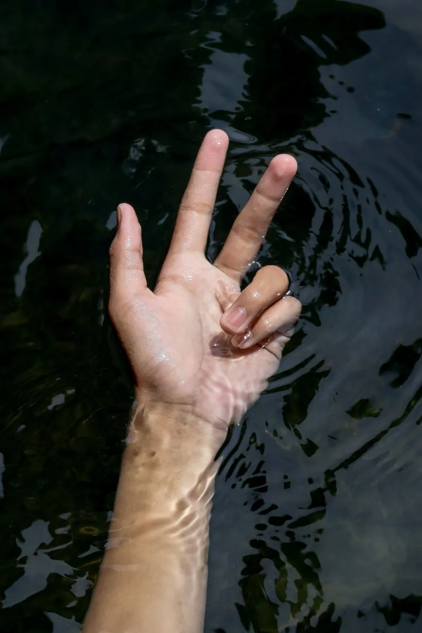 Hand In Water