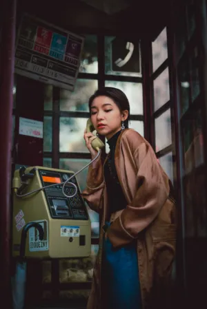 Vintage Phone Booth