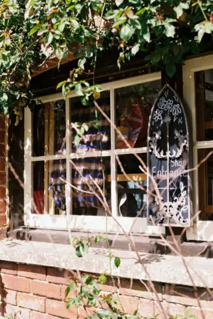 Shop Window With Sign