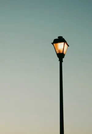 Street Lamp At Dusk