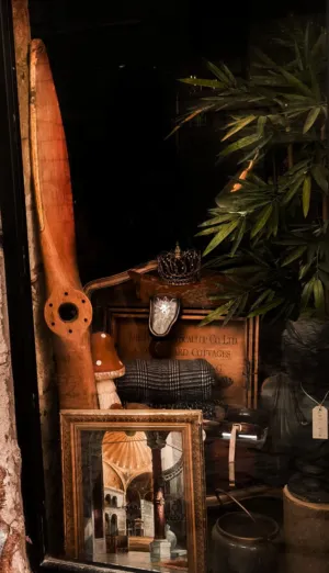 Vintage Store Window Display