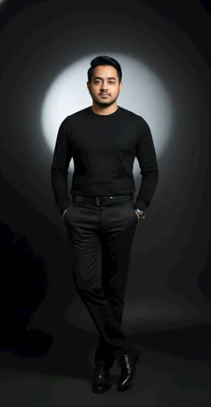 Black Suit Portrait