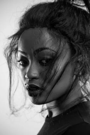 Black And White Portrait