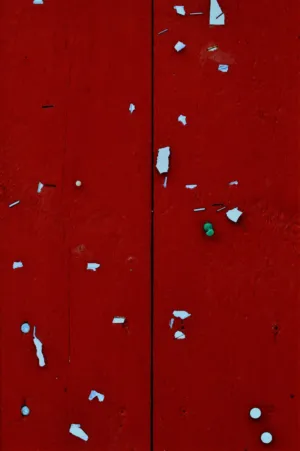 Red Weathered Wall