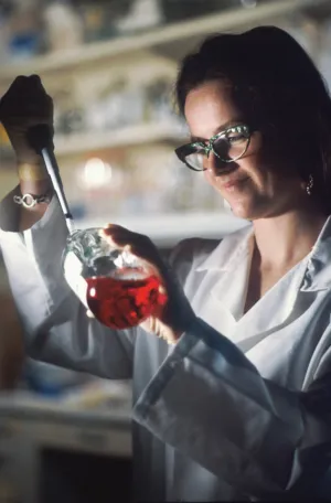 Scientist In Lab