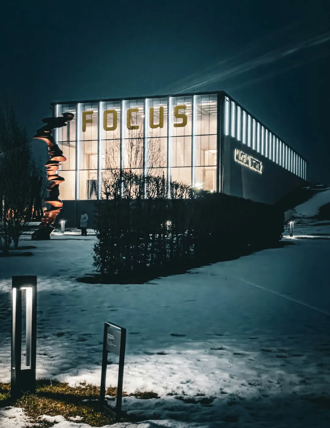Focus Museum At Night