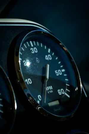 Rpm Gauge Close-Up