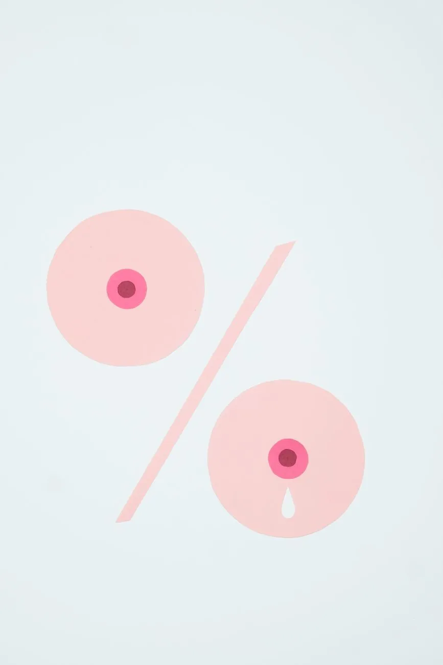 Abstract Art With Percentage Symbol