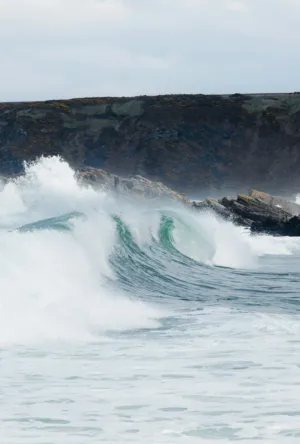 Raging Ocean Waves