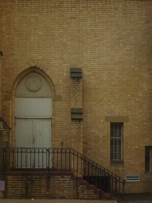 Old Brick Building Doorway