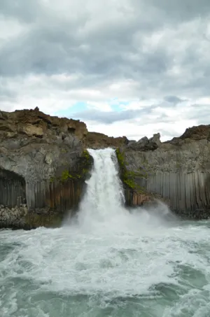 Aldeyjarfoss Waterfall