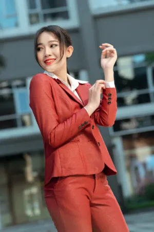 Red Suit Fashion