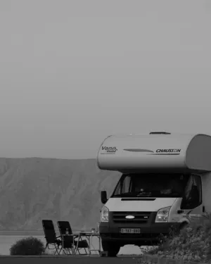 Rv At Sunset