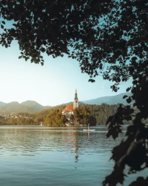 Bled Lake And Church