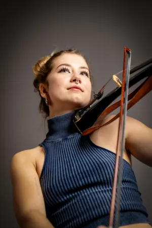 Violinist Portrait