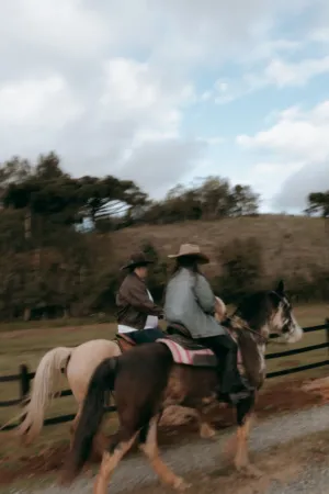Horseback Riding In The Countryside
