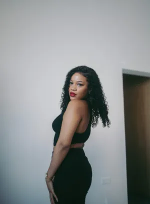 Black Fashion Model