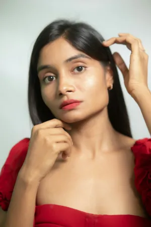Red Dress Portrait