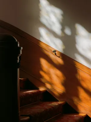 Sunlit Staircase