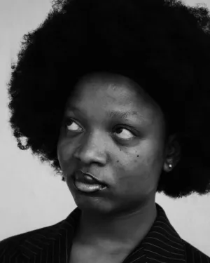 Black And White Portrait