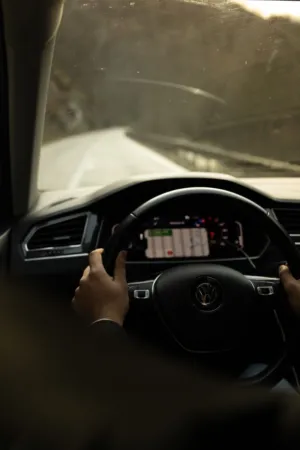Driving Through A Tunnel