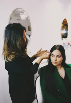 Brow Stylist At Work