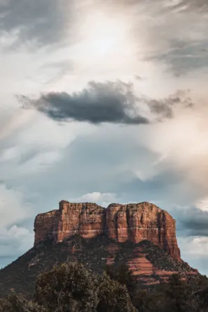 Rugged Mountain Peak