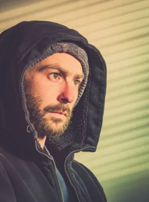 Man In Hoodie