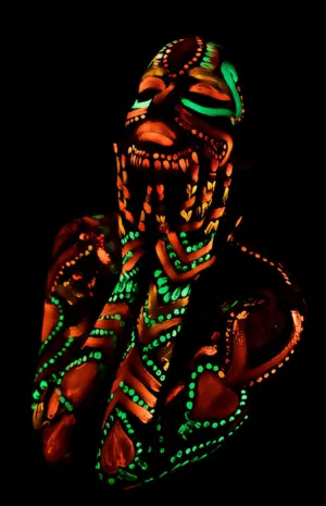 Glowing Body Art