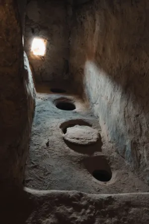 Ancient Cave Interior