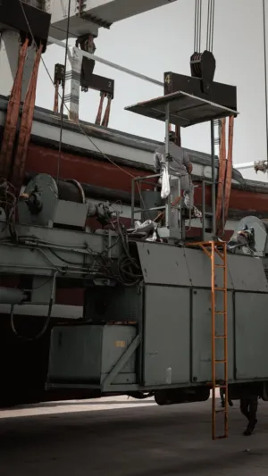 Industrial Crane Operation
