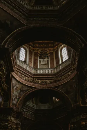 Dark Cathedral Interior