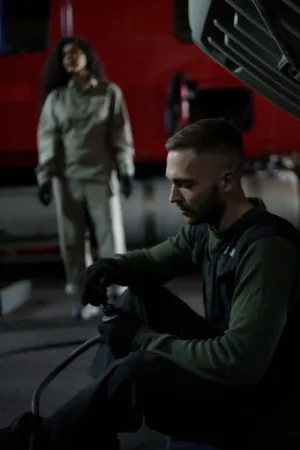 Mechanic At Work