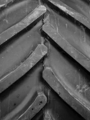 Tractor Tire Close-Up