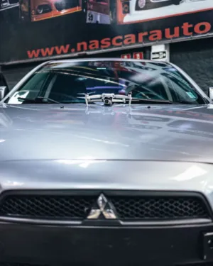 Drone On Car Hood
