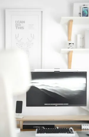 Modern Minimalist Workspace