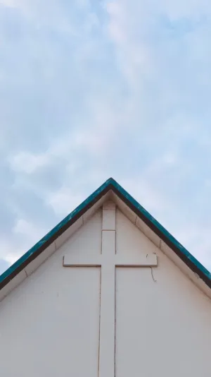 Cross On A Church