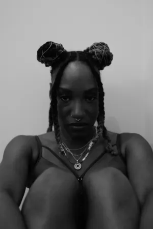 Black And White Portrait