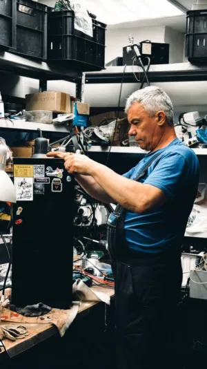 Craftsperson At Work