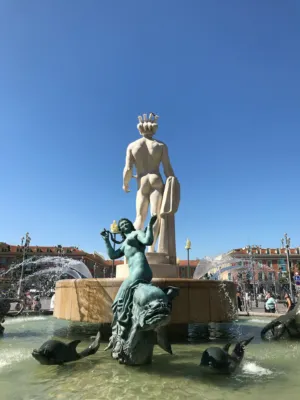 Fountain In Nice