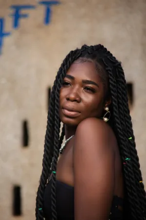 Black Woman With Braids