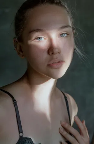 Soft Light On A Young Woman